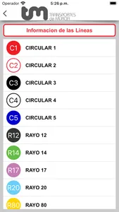 TMurciaBus - Bus Urbano Murcia screenshot 1