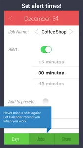 Shift Calendar - Work Schedule Manager & Job Tracker screenshot 3