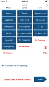 Glasgow Coma Diagnosis screenshot 1