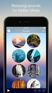 Relax Sounds - Relaxing Nature & Ambient Melodies - Help for Better Sleep, Baby Calming, White Noise, Meditation & Yoga screenshot 0