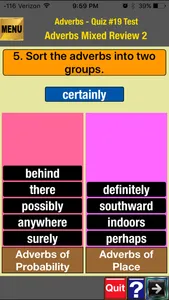 easyLearn Parts of Speech in English Grammar screenshot 0