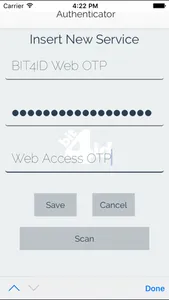 Authenticator screenshot 1
