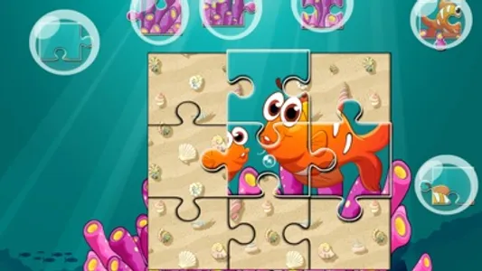 Underwater Puzzle – Sea and Ocean Animals for Kids screenshot 1