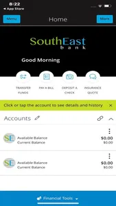 SouthEast Bank Mobile Banking screenshot 0