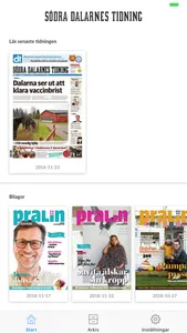 Södra Dalarnes Tidning e-tidn screenshot 0