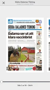 Södra Dalarnes Tidning e-tidn screenshot 2