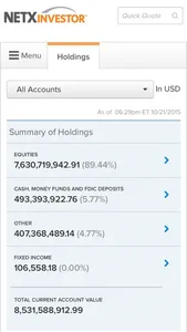 NetXInvestor™ Mobile screenshot 0