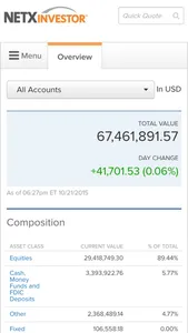 NetXInvestor™ Mobile screenshot 4