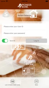 Pioneer Bank screenshot 1