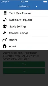 Track Your Tinnitus screenshot 1