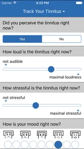 Track Your Tinnitus screenshot 2