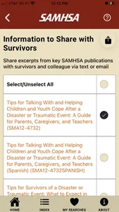 SAMHSA Disaster Response App screenshot 2