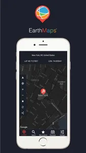 Earth Maps: GPS, Directions, Places, Lat & Lon screenshot 0