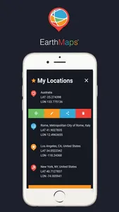 Earth Maps: GPS, Directions, Places, Lat & Lon screenshot 3