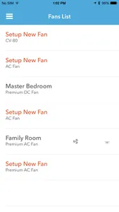 fanSync Bluetooth screenshot 0