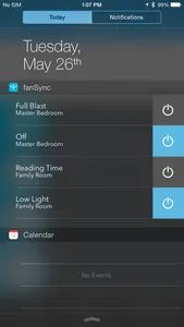 fanSync Bluetooth screenshot 3