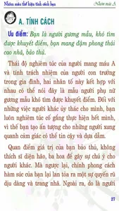 MÁU A THỂ HIỆN TÍNH CÁCH BẠN screenshot 2