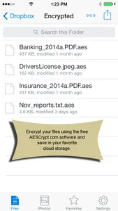 AESCrypt screenshot 1