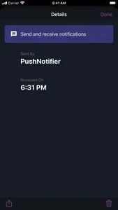 PushNotifier Client screenshot 3