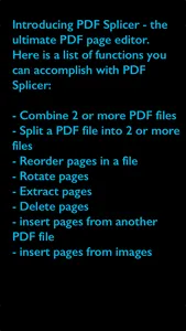 PDF Splicer 2 Free screenshot 2