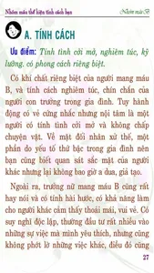 MÁU B THỂ HIỆN TÍNH CÁCH BẠN screenshot 2