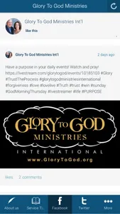 Glory to God Ministries screenshot 1