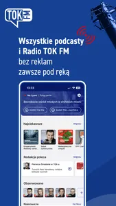 TOK FM - Radio i Podcasty screenshot 0