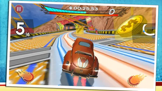 Retro Future Racing screenshot 1
