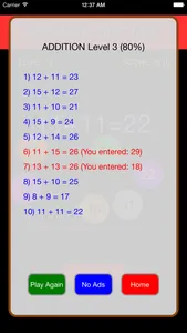 Quick Strike Math Game screenshot 3