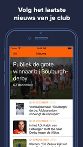 VoetbalAssist ClubApp screenshot 0