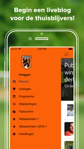 VoetbalAssist ClubApp screenshot 3
