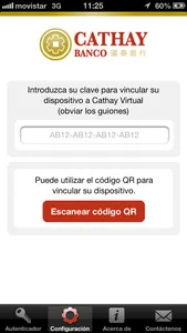 Cathay Token Celular screenshot 1
