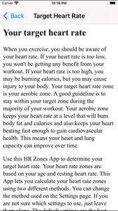 HR Zones - Target Heart Rate screenshot 2