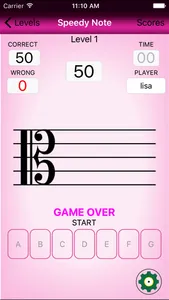 Speedy Note: Alto Clef screenshot 0