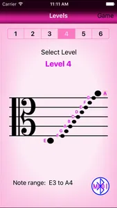 Speedy Note: Alto Clef screenshot 2