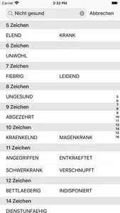 Kreuzwort Rätsel Lexikon screenshot 2