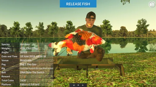 Carp Fishing Simulator screenshot 0