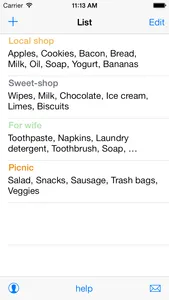 List free - shopping, grocery, sync screenshot 0