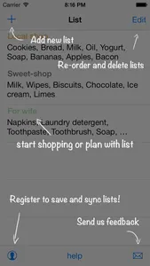 List free - shopping, grocery, sync screenshot 4