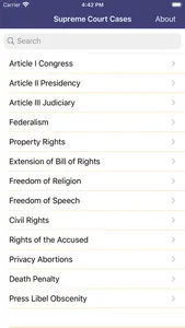 Supreme Court Decisions screenshot 0