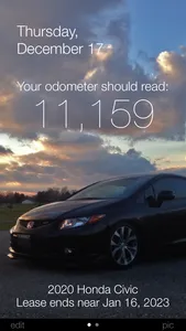 Lease Odometer screenshot 0