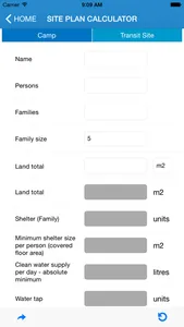 UNHCR Refugee Site Planning screenshot 3