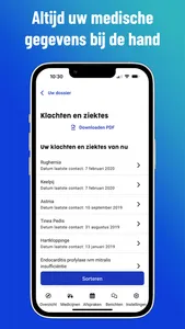 Uw Zorg online screenshot 4