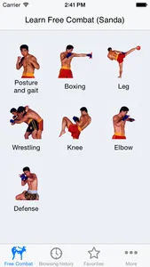 Learn Free Combat (Sanda  Live demo graphic, video) screenshot 0