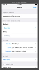 SyncCal screenshot 0