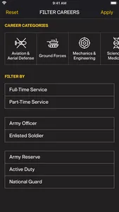 U.S. Army Career Navigator screenshot 7