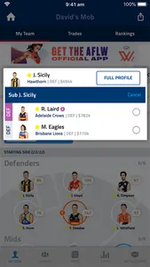 AFL Fantasy screenshot 2