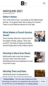 Baptist Bulletin screenshot 0