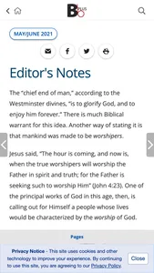 Baptist Bulletin screenshot 4