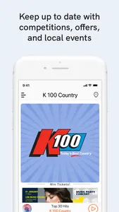 K 100 Country screenshot 2